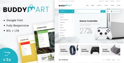 Buddymart Opencart Responsive Theme