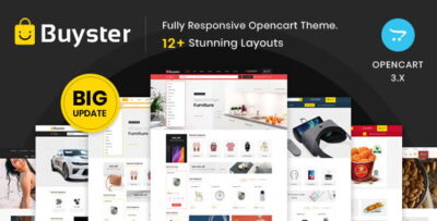 Buyster Multipurpose - Responsive Opencart 3.0 Theme