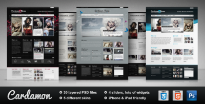 Cardamon - Multipurpose HTML Template