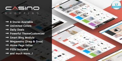 Casino - Minimal Shopping PrestaShop Theme