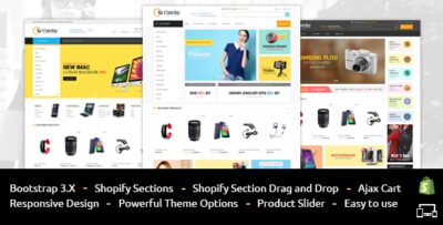 Catchy - Sectioned Multipurpose Shopify Theme