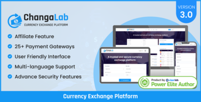 ChangaLab - Currency Exchange Platform