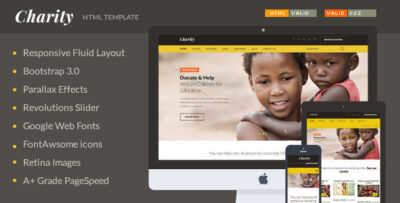 Charity - NonprofitNGOFundraising HTML Template