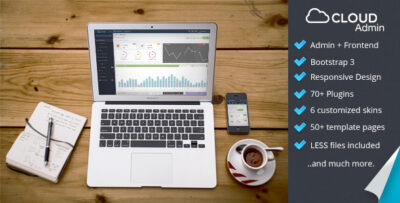 Cloud Admin - Bootstrap Responsive Dashboard