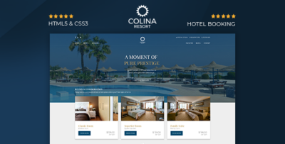 Colina - Hotel HTML Template