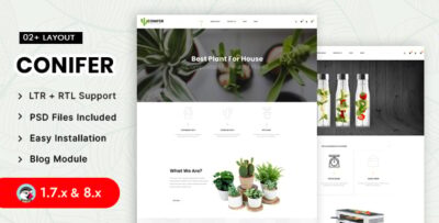 Conifer - Multipurpose Prestashop 1.7 & 8.x Responsive Theme