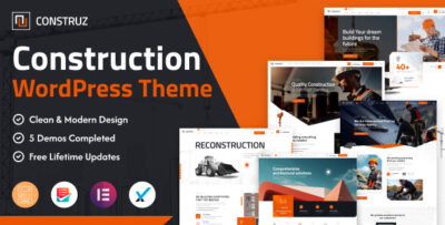 Construz - Construction & Architecture WordPress Theme