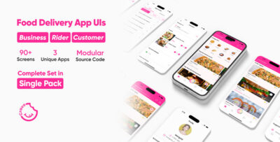 Cravo - Ultimate Food Delivery App Template