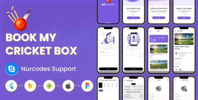 CricketBox – Full Flutter Application for Box Cricket Bookings