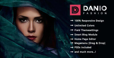 Danio - Fashion Style PrestaShop Theme