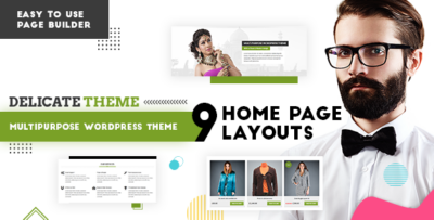 Delicate - Multipurpose WordPress v3.6