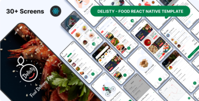 Delisty - Food React Native Template