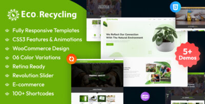 Eco Recycling - A Multipurpose HTML Template