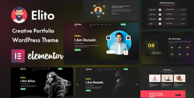 Elito - Creative Portfolio WordPress Theme v1.0.4