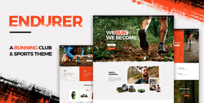 Endurer - Running Club and Sports Theme