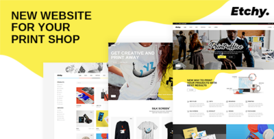 Etchy - Print Shop WordPress Theme