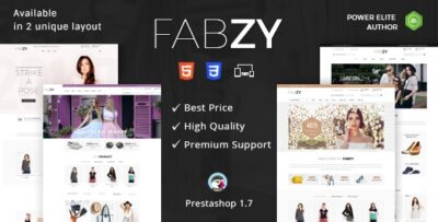 Fabzy - Responsive Prestashop Theme