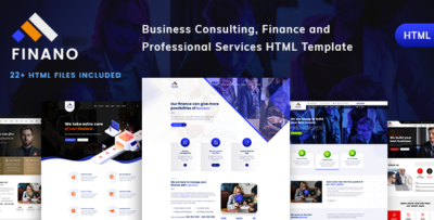 Finano - Consulting Finance HTML Template