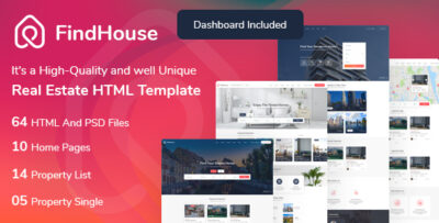 FindHouse - Real Estate HTML Template