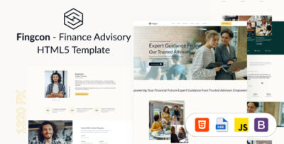 Fingcon - Finance Advisory HTML Template