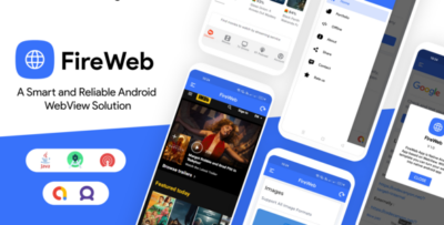 FireWeb - Android WebView App with Admob