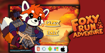 Foxy Run Adventure - Construct 3 (HTML5, AdMob, C3P)