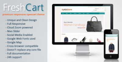 FreshCart - Responsive Fashion OpenCart Template