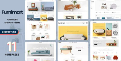 Furnimart Home Decor & Furniture Shopify Theme