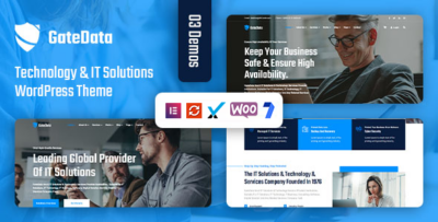 GateData - IT Solutions & Technology WordPress Theme