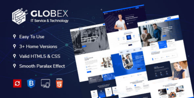 Globex IT Solutions & Multi Services HTML5 Template