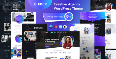 Gxber - Creative Agency WordPress Theme v1.0.2