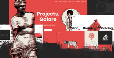 Haar - Portfolio Theme for Designers, Artists and Illustratorsc