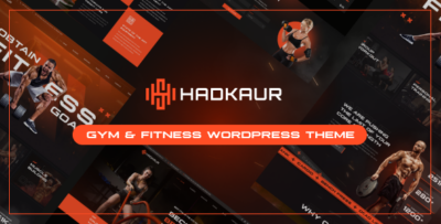 Hadkaur - Fitness and Gym WordPress Theme v1.0