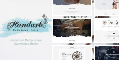 HandArt - Opencart 3 Theme for Handmade Artists and Artisans