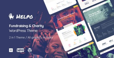 Helpo - Charity & Nonprofit WordPress Theme v1.4