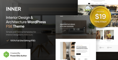 Inner – Interior Design & Architecture WordPress Theme