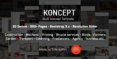 Koncept - HTML5 Multi-Concept Template