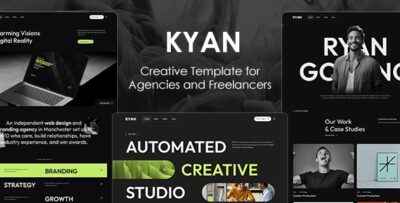 Kyan - Creative Template for Agencies and Freelancers