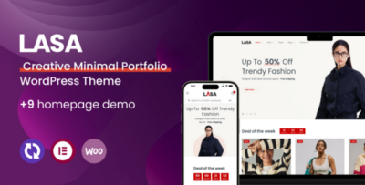 Lasa - Creative Minimal WooCommerce WordPress Theme v1.0.8