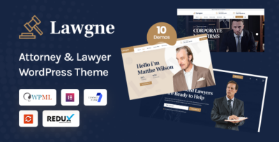 Lawgne - Law & Lawyer WordPress Theme v1.0.8