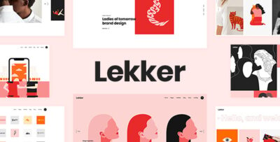 Lekker - Portfolio WordPress Theme