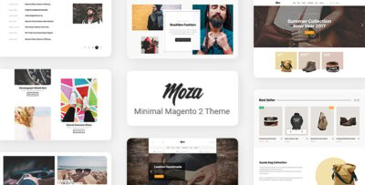 Moza - Minimal Magento 2 Theme