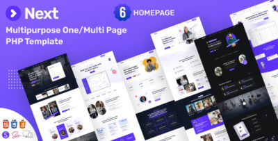 Next - Multi-Purpose PHP Template