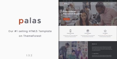 Palas - Bootstrap Multipurpose HTML5 Template