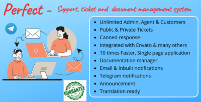 Perfect Support ticketing & document management system