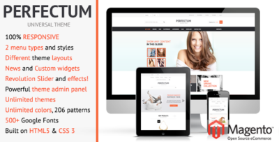 Perfectum – Responsive Magento theme!