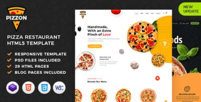 Pizzon Pizza Restaurant HTML Template