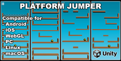 Platform Jumper - Casual 3D Unity Game