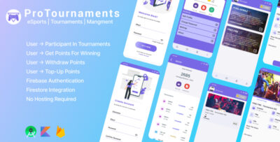 ProTournaments Esports Tournament Management App