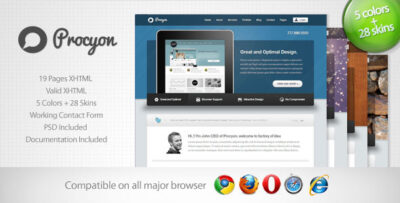 Procyon - Corporate Business Template 6